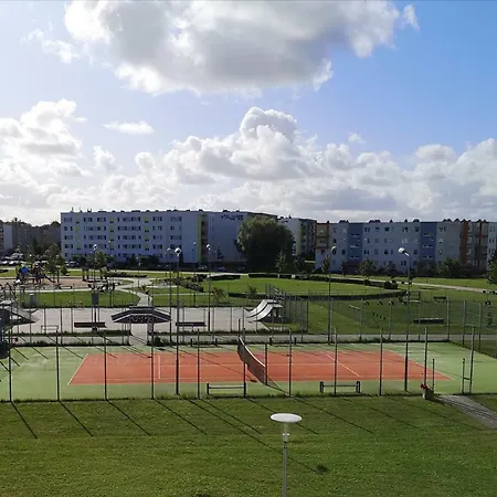 דירה Sloneczne Studio Z Balkonem I Darmowym Parkingiem